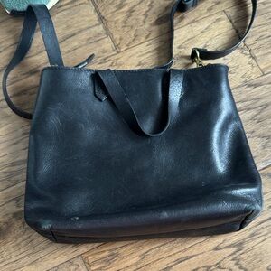 Madewell Black Leather Women's Crossbody bag